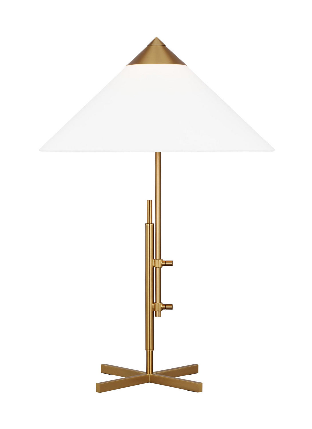 Visual Comfort Studio Canada - One Light Table Lamp - Franklin - Burnished Brass- Union Lighting Luminaires Decor