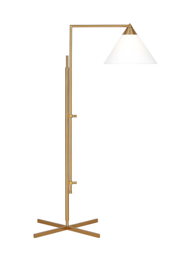Visual Comfort Studio Canada - One Light Floor Lamp - Franklin - Burnished Brass- Union Lighting Luminaires Decor
