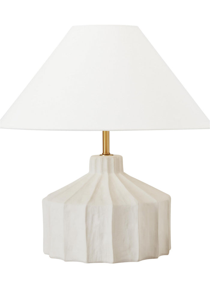 Visual Comfort Studio Canada - One Light Table Lamp - Veneto - Matte Concrete- Union Lighting Luminaires Decor