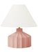 Visual Comfort Studio Canada - One Light Table Lamp - Veneto - Dusty Rose- Union Lighting Luminaires Decor