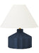 Visual Comfort Studio Canada - One Light Table Lamp - Veneto - Matte Medium Blue Wash- Union Lighting Luminaires Decor
