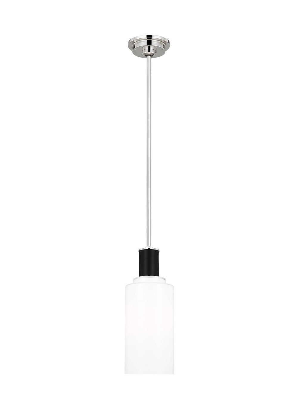 Visual Comfort Studio Canada - One Light Pendant - Hadley - Polished Nickel- Union Lighting Luminaires Decor