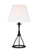 Visual Comfort Studio Canada - One Light Table Lamp - Sullivan - Aged Iron- Union Lighting Luminaires Decor