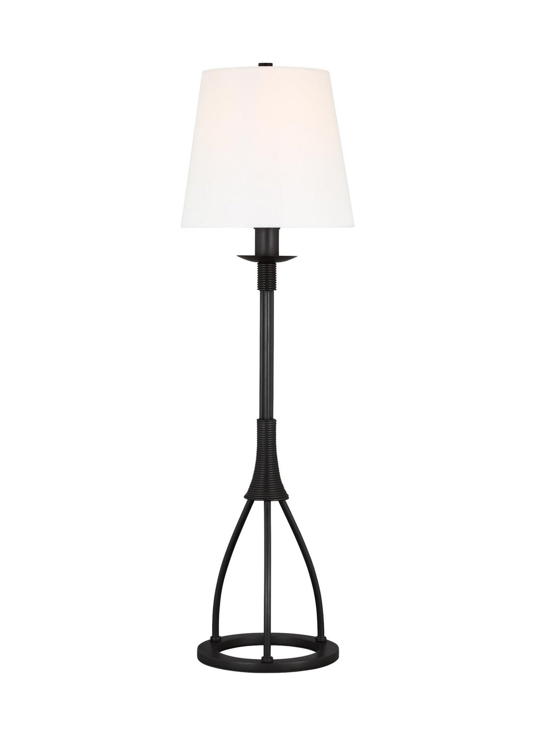 Visual Comfort Studio Canada - One Light Buffet Lamp - Sullivan - Aged Iron- Union Lighting Luminaires Decor