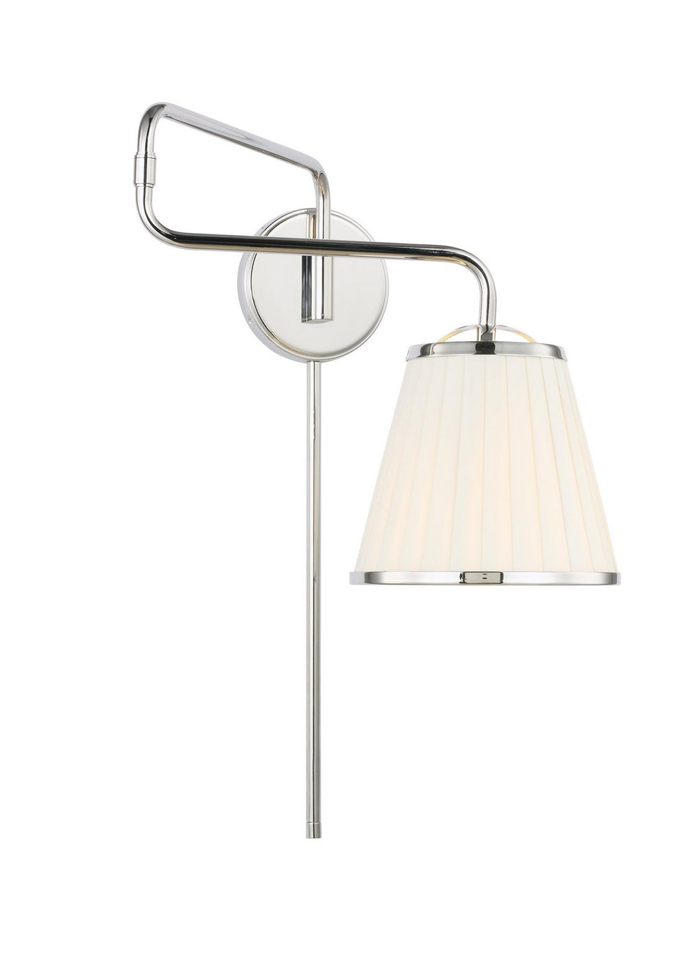 Visual Comfort Studio Canada - One Light Wall Sconce - Esther - Polished Nickel- Union Lighting Luminaires Decor