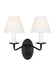 Visual Comfort Studio Canada - Two Light Wall Sconce - Sullivan - Aged Iron- Union Lighting Luminaires Decor