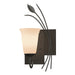 Hubbardton Forge - One Light Wall Sconce - Leaf - Dark Smoke- Union Lighting Luminaires Decor