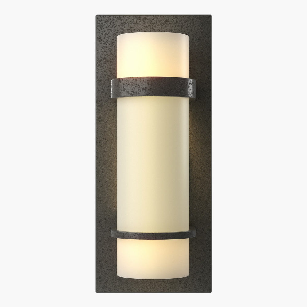 Hubbardton Forge - One Light Wall Sconce - Banded - Natural Iron- Union Lighting Luminaires Decor
