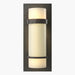 Hubbardton Forge - One Light Wall Sconce - Banded - Natural Iron- Union Lighting Luminaires Decor