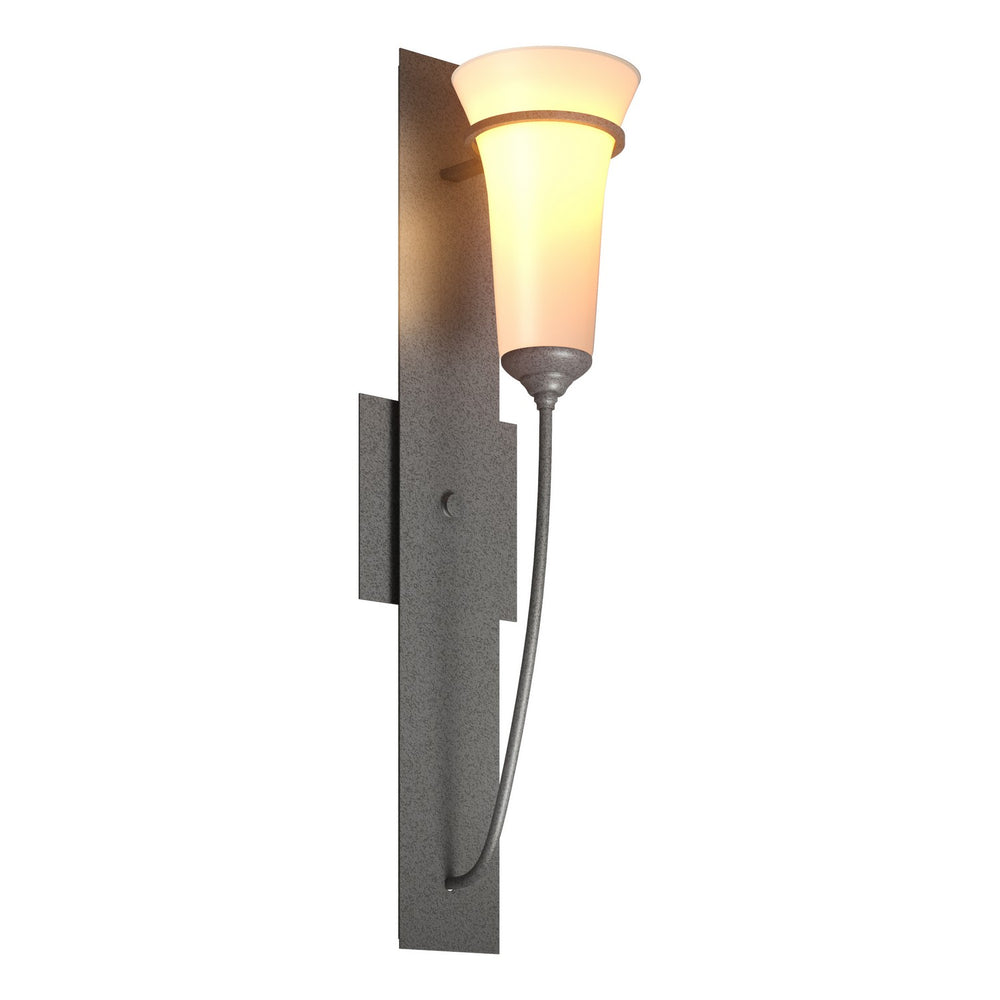 Hubbardton Forge - One Light Wall Sconce - Banded - Natural Iron- Union Lighting Luminaires Decor