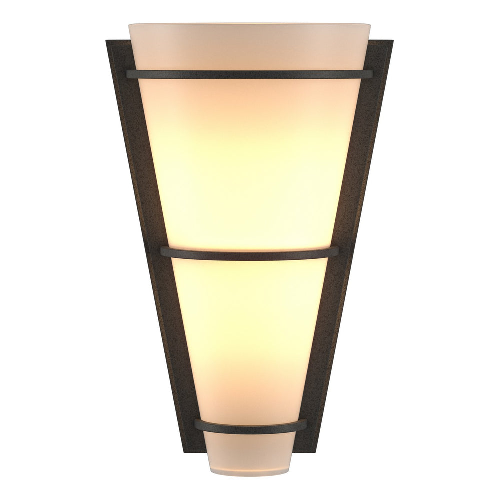 Hubbardton Forge - One Light Wall Sconce - Half Cone - Natural Iron- Union Lighting Luminaires Decor