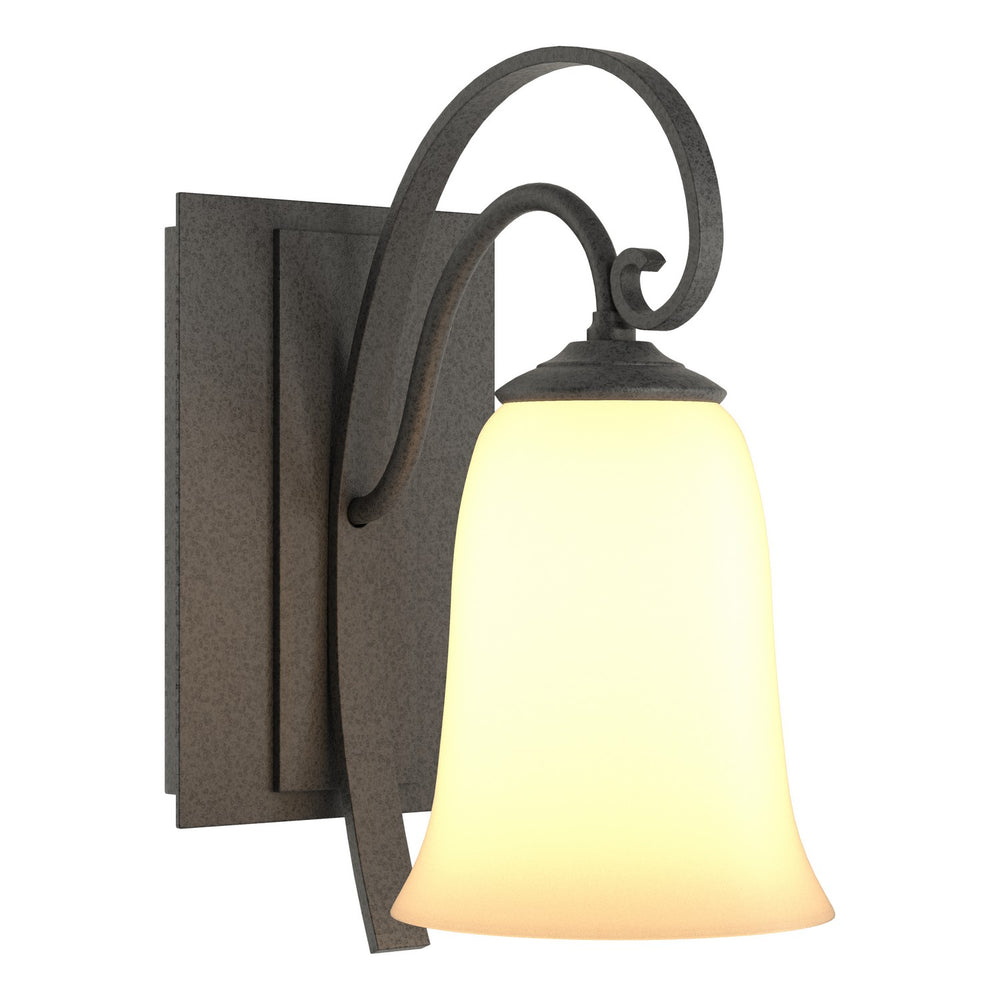 Hubbardton Forge - One Light Wall Sconce - Scroll - Natural Iron- Union Lighting Luminaires Decor