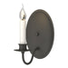 Hubbardton Forge - One Light Wall Sconce - Simple Lines - Natural Iron- Union Lighting Luminaires Decor