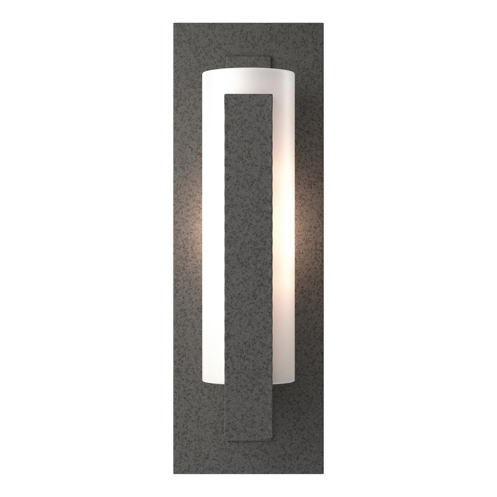 Hubbardton Forge - One Light Wall Sconce - Vertical Bar - Natural Iron- Union Lighting Luminaires Decor