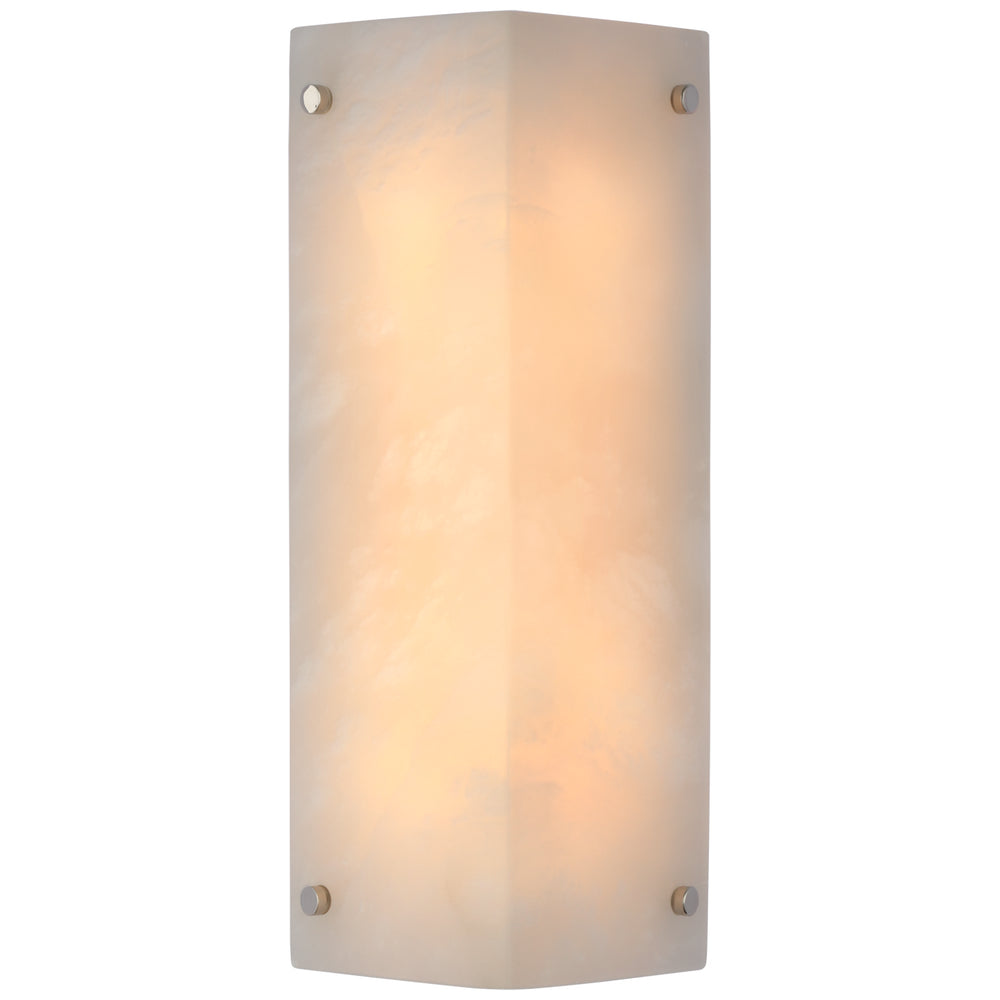 Visual Comfort Signature Canada - LED Wall Sconce - Clayton - Alabaster and Polished Nickel- Union Lighting Luminaires Decor