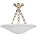 Visual Comfort Signature Canada - LED Semi Flush Mount - Mollino - Polished Nickel- Union Lighting Luminaires Decor