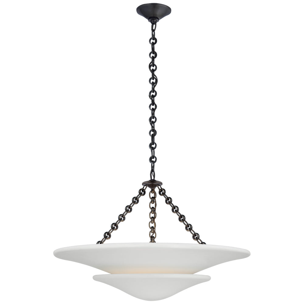 Visual Comfort Signature Canada - LED Chandelier - Mollino - Bronze- Union Lighting Luminaires Decor