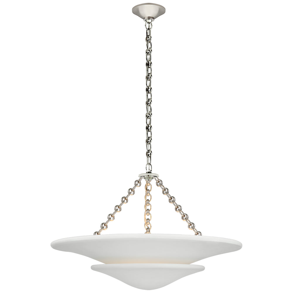 Visual Comfort Signature Canada - LED Chandelier - Mollino - Polished Nickel- Union Lighting Luminaires Decor