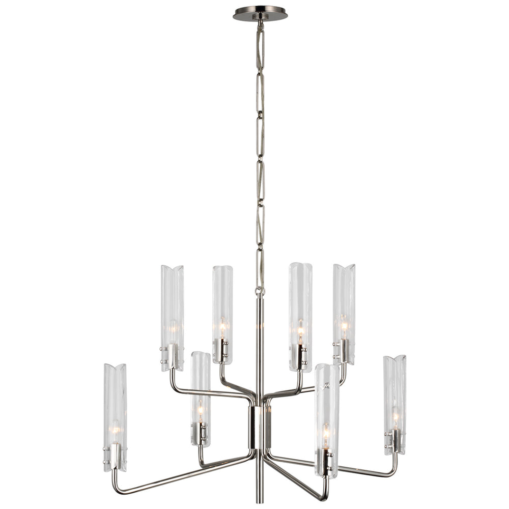 Visual Comfort Signature Canada - LED Chandelier - Casoria - Polished Nickel- Union Lighting Luminaires Decor