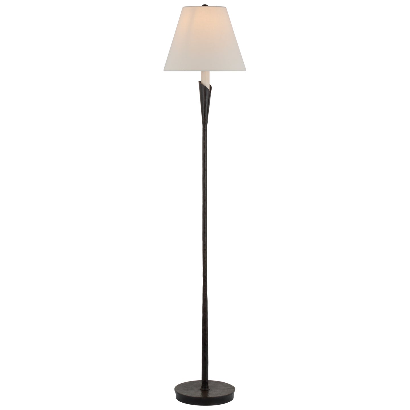 Visual Comfort Signature Canada - LED Floor Lamp - Aiden - Aged Iron- Union Lighting Luminaires Decor