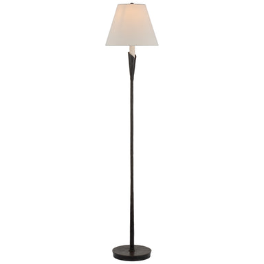 Visual Comfort Signature Canada - LED Floor Lamp - Aiden - Aged Iron- Union Lighting Luminaires Decor