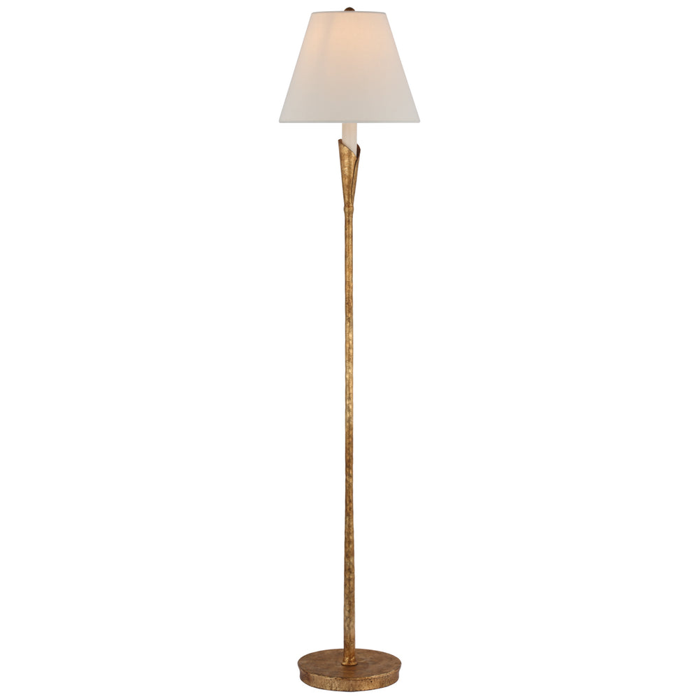 Visual Comfort Signature Canada - LED Floor Lamp - Aiden - Gilded Iron- Union Lighting Luminaires Decor