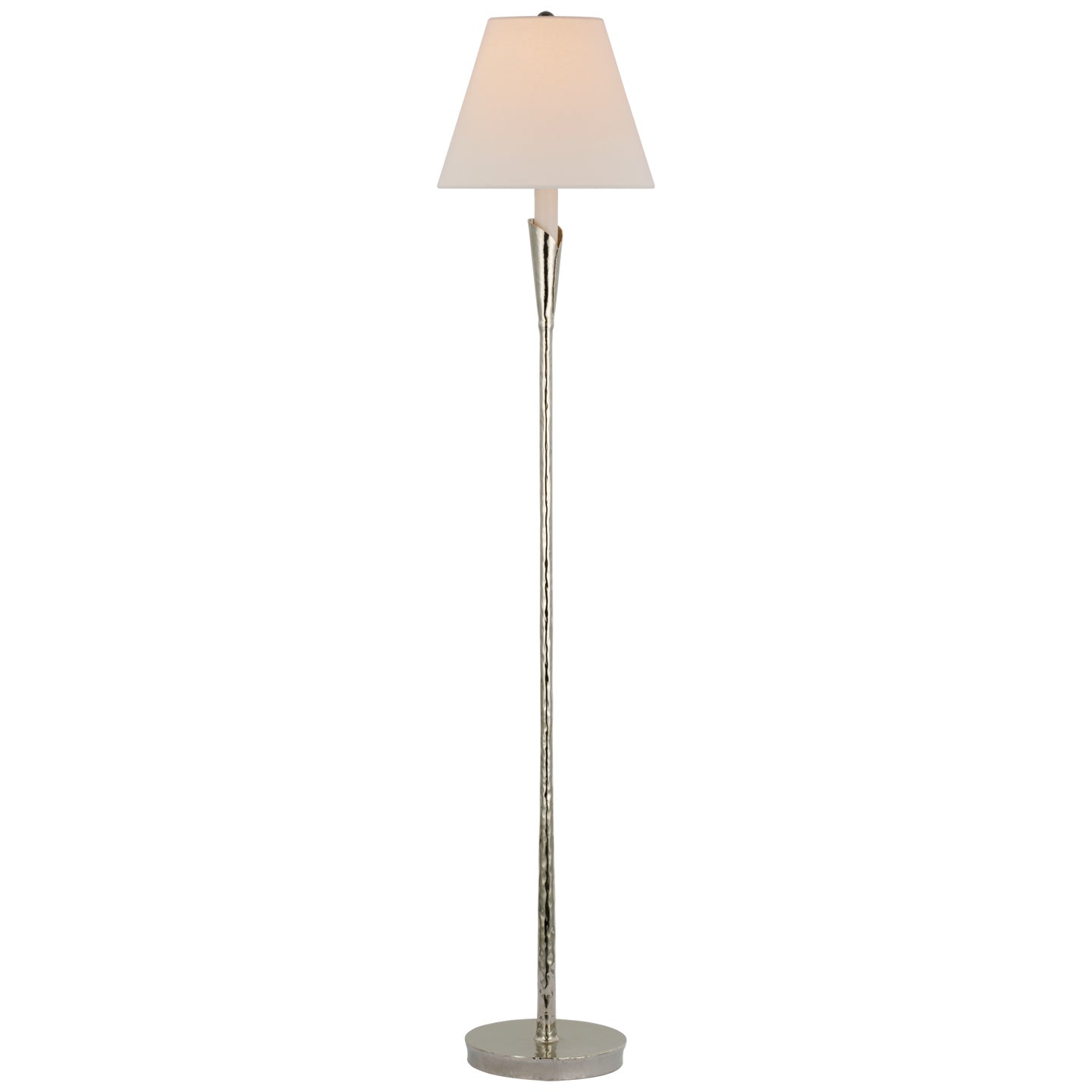 Visual Comfort Signature Canada - LED Floor Lamp - Aiden - Polished Nickel- Union Lighting Luminaires Decor