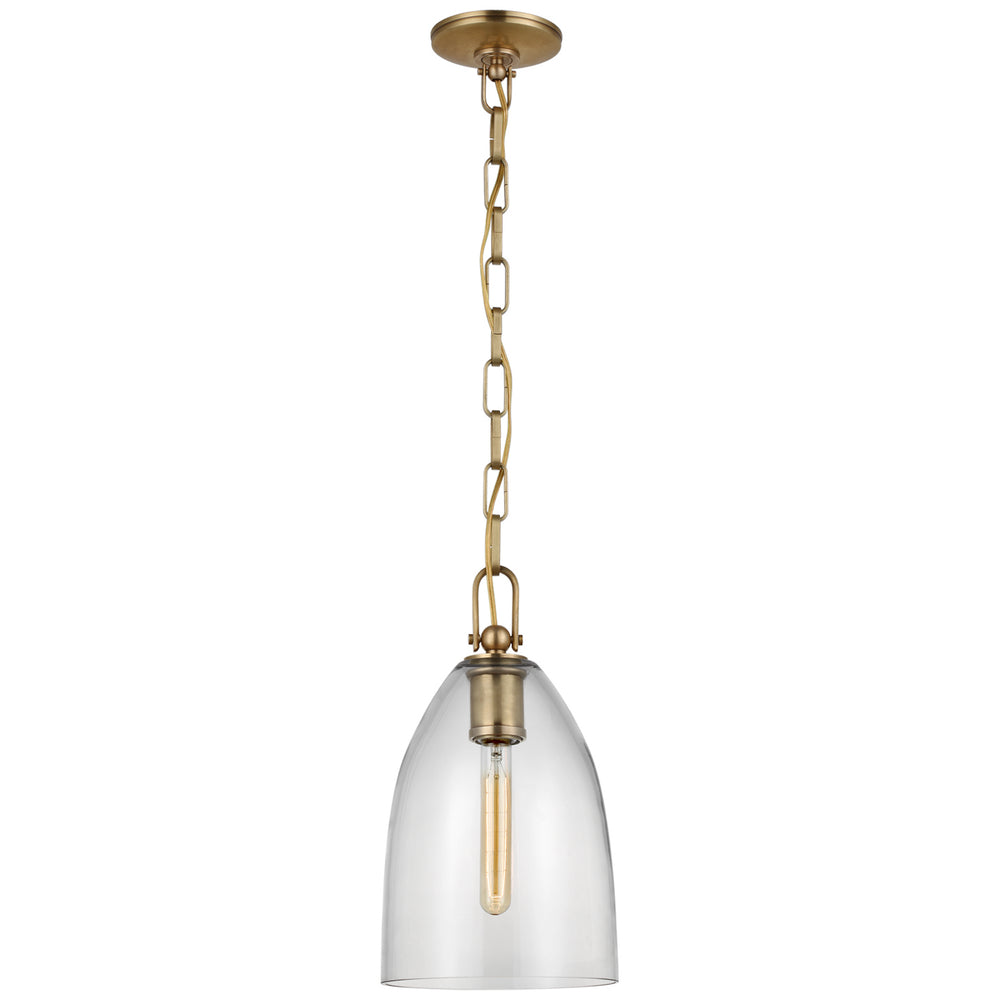 Visual Comfort Signature Canada - LED Pendant - Andros - Antique-Burnished Brass- Union Lighting Luminaires Decor