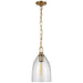 Visual Comfort Signature Canada - LED Pendant - Andros - Antique-Burnished Brass- Union Lighting Luminaires Decor
