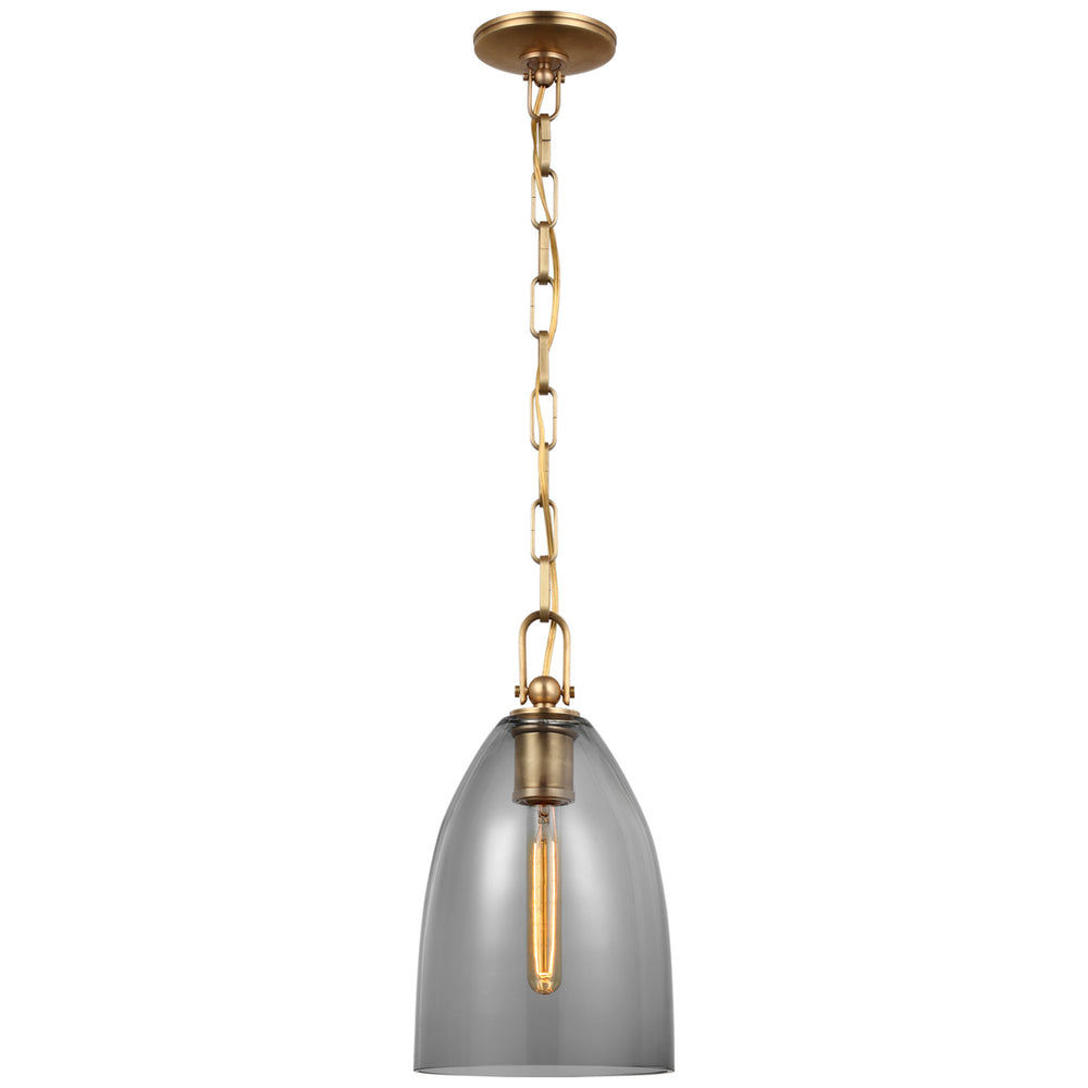 Visual Comfort Signature Canada - LED Pendant - Andros - Antique-Burnished Brass- Union Lighting Luminaires Decor