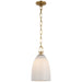 Visual Comfort Signature Canada - LED Pendant - Andros - Antique-Burnished Brass- Union Lighting Luminaires Decor