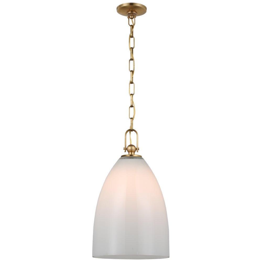 Visual Comfort Signature Canada - LED Pendant - Andros - Antique-Burnished Brass- Union Lighting Luminaires Decor