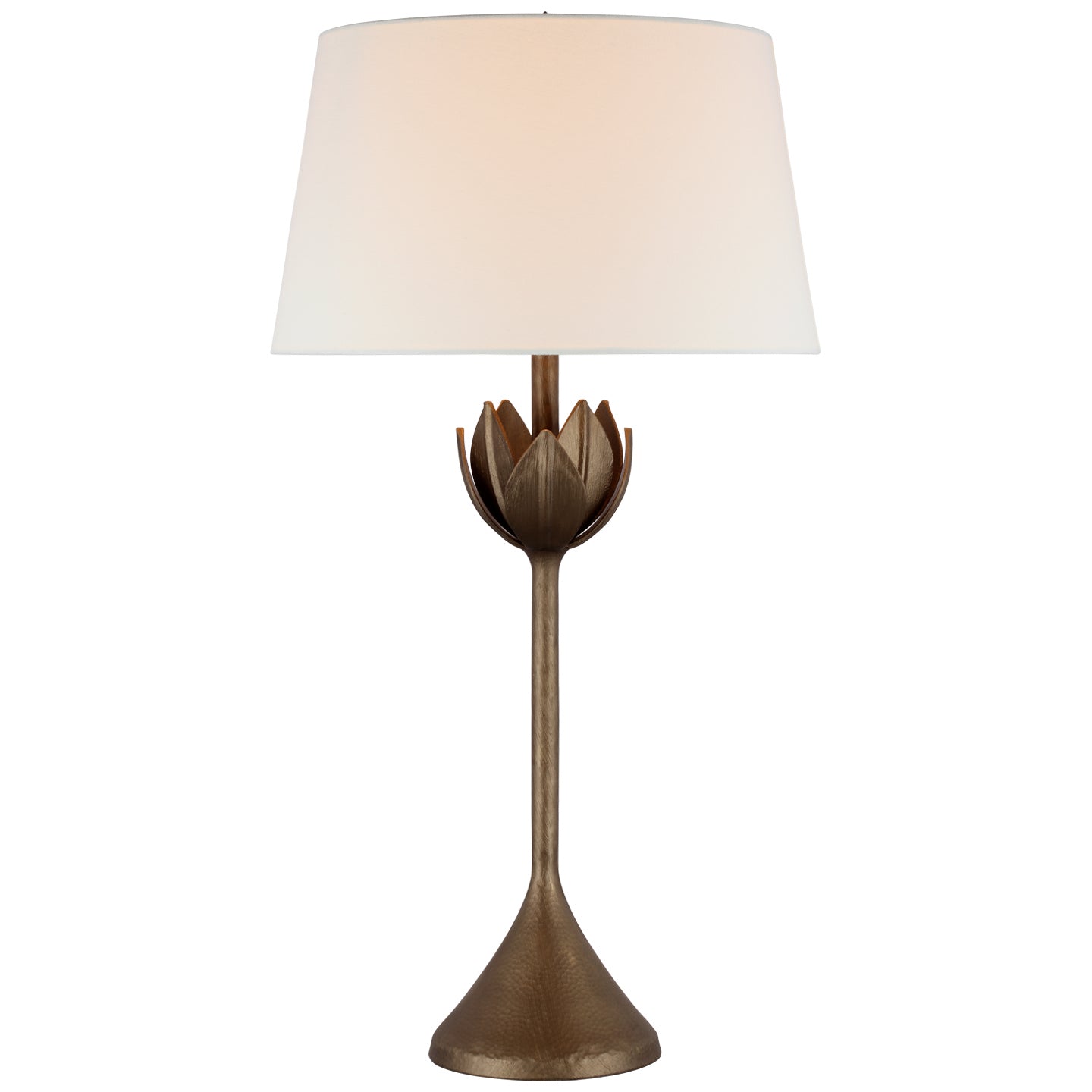 Visual Comfort Signature Canada - One Light Table Lamp - Alberto - Antique Bronze Leaf- Union Lighting Luminaires Decor