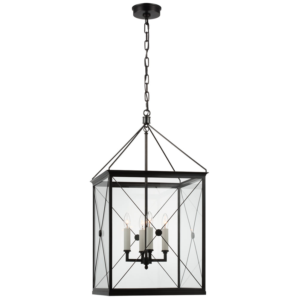 Visual Comfort Signature Canada - LED Lantern - Rossi - Bronze- Union Lighting Luminaires Decor