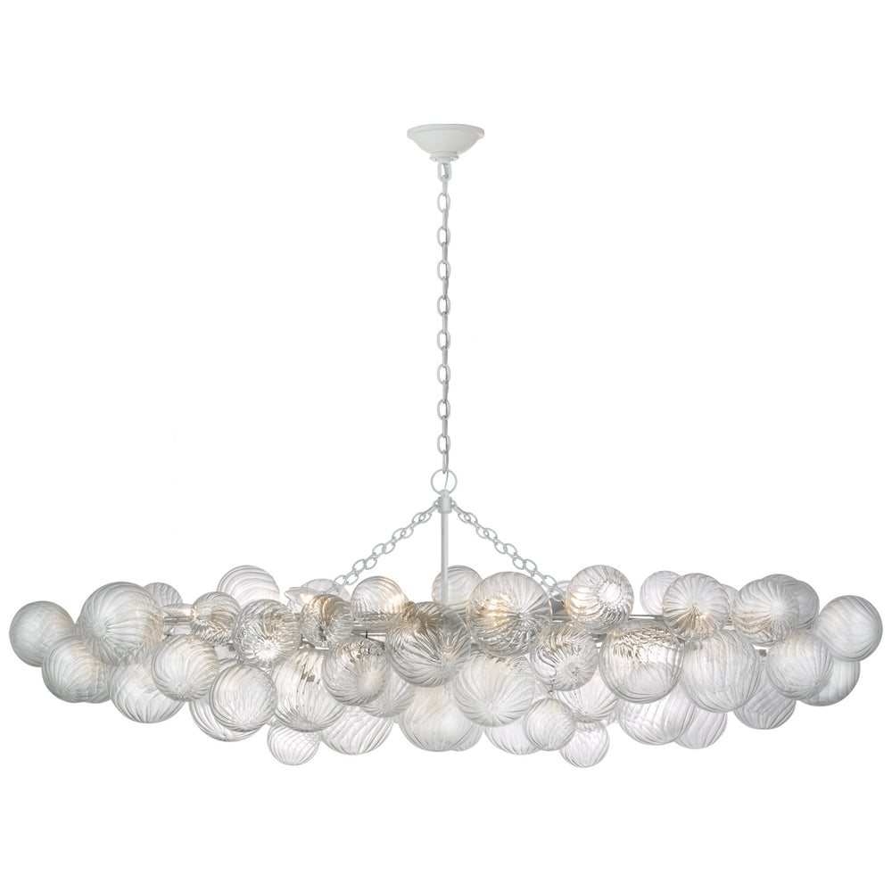 Visual Comfort Signature Canada - LED Linear Chandelier - Talia - Plaster White- Union Lighting Luminaires Decor