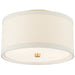 Visual Comfort Signature Canada - Two Light Flush Mount - Walker - Gild- Union Lighting Luminaires Decor