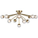 Visual Comfort Signature Canada - LED Flush Mount - Alloway - Soft Brass- Union Lighting Luminaires Decor