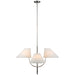 Visual Comfort Signature Canada - LED Chandelier - Kinsley - Polished Nickel- Union Lighting Luminaires Decor