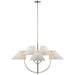 Visual Comfort Signature Canada - LED Chandelier - Kinsley - Polished Nickel- Union Lighting Luminaires Decor