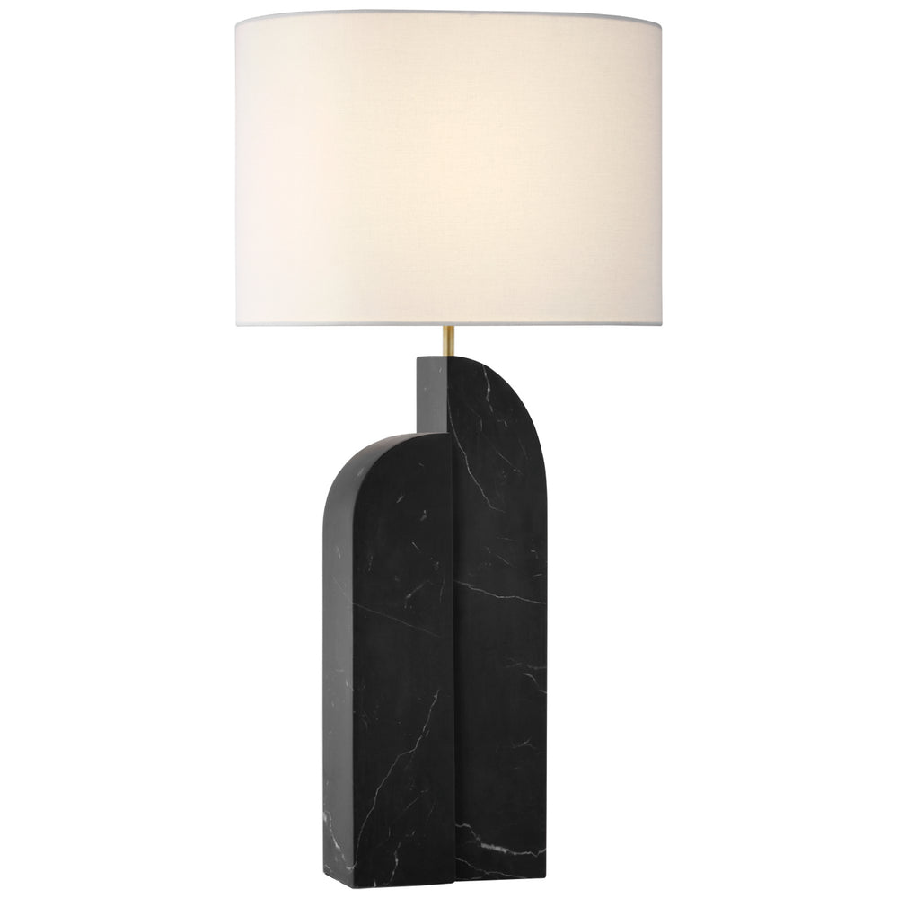 Visual Comfort Signature Canada - LED Table Lamp - Savoye - Black Marble- Union Lighting Luminaires Decor