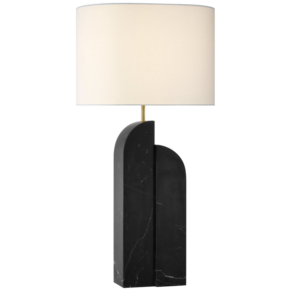 Visual Comfort Signature Canada - LED Table Lamp - Savoye - Black Marble- Union Lighting Luminaires Decor