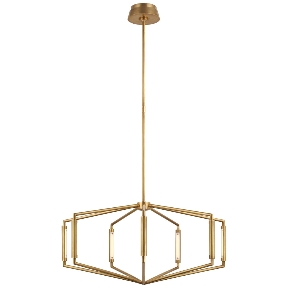 Visual Comfort Signature Canada - LED Chandelier - Appareil - Antique-Burnished Brass- Union Lighting Luminaires Decor
