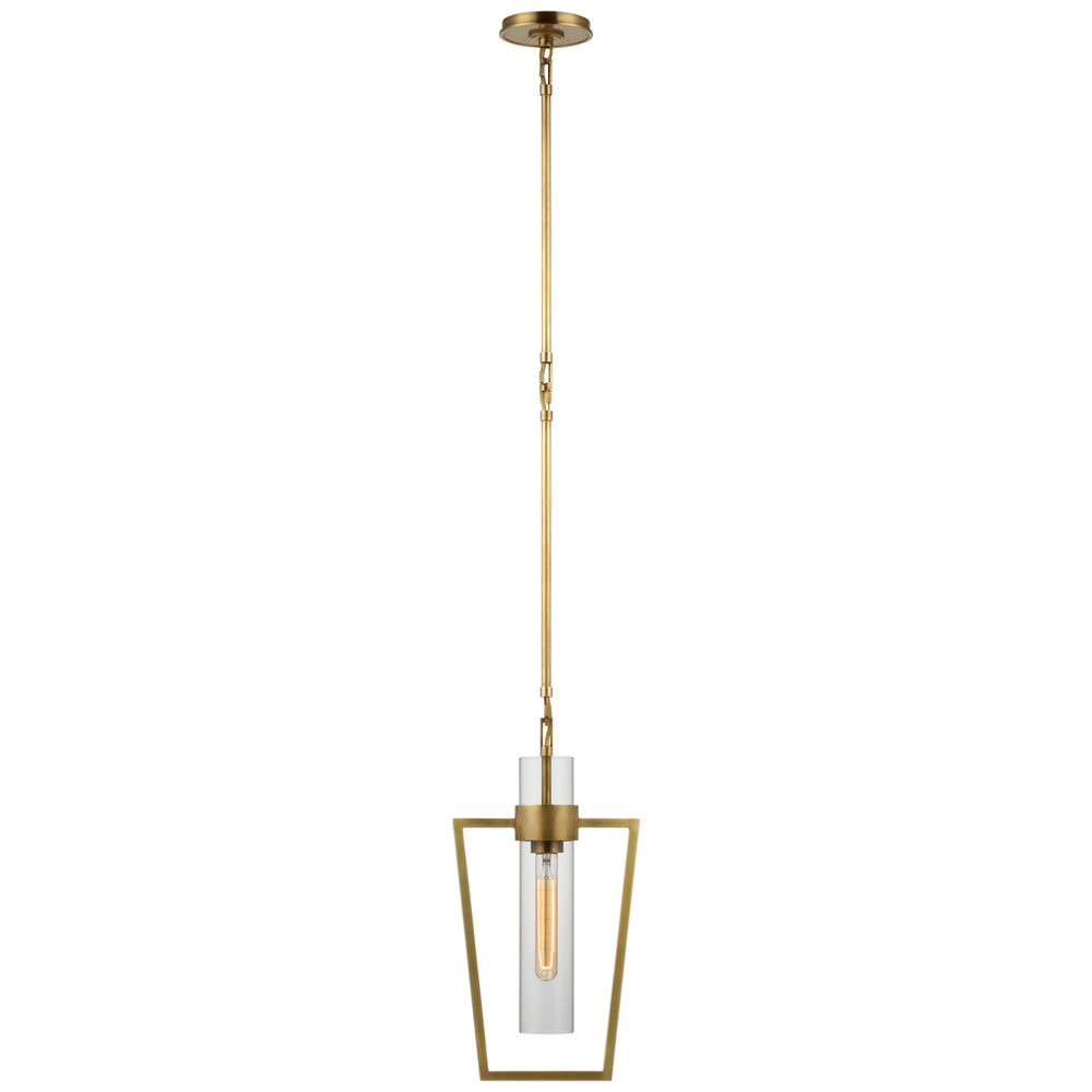 Visual Comfort Signature Canada - LED Pendant - Presidio - Hand-Rubbed Antique Brass- Union Lighting Luminaires Decor