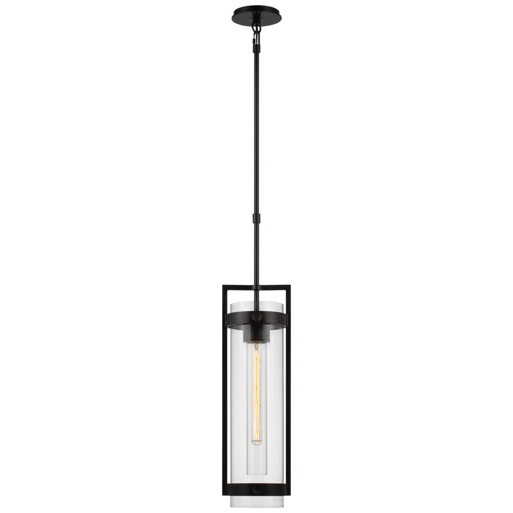 Visual Comfort Signature Canada - LED Hanging Lantern - Kears - Aged Iron- Union Lighting Luminaires Decor