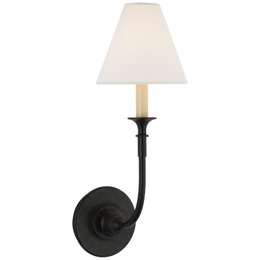 Visual Comfort Signature Canada - LED Wall Sconce - Piaf - Aged Iron- Union Lighting Luminaires Decor