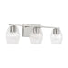 Capital Lighting - Three Light Vanity - Lucas - Brushed Nickel- Union Lighting Luminaires Decor