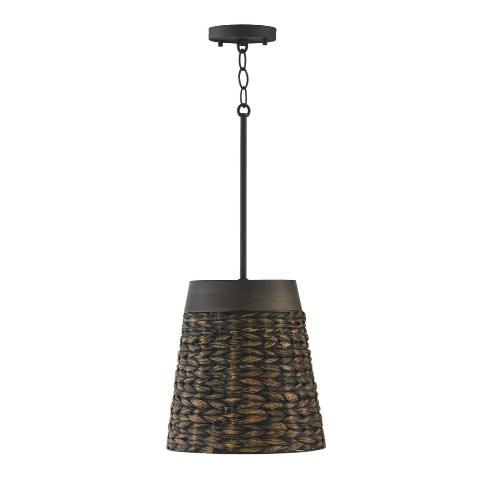Capital Lighting - One Light Pendant - Tallulah - Charcoal Wash- Union Lighting Luminaires Decor