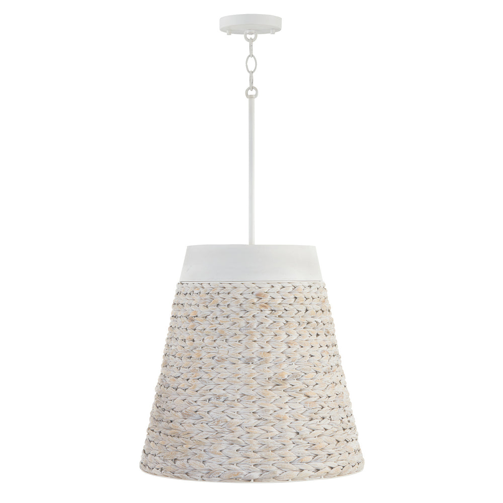 Capital Lighting - Four Light Pendant - Tallulah - Chalk Wash- Union Lighting Luminaires Decor