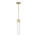 Capital Lighting - One Light Pendant - Sutton - Soft Gold- Union Lighting Luminaires Decor