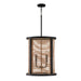 Capital Lighting - Four Light Foyer - Rico - Flat Black- Union Lighting Luminaires Decor